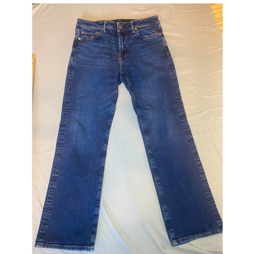 American Eagle Original Bootcut Jeans Mens 30x30 Blue Excellent Airflex+ Stretch